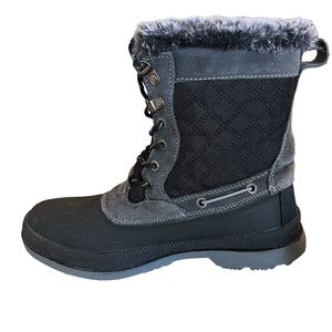 Felton 2 Norti V8 Boots Dark Gray with Faux Fur Size 7.5